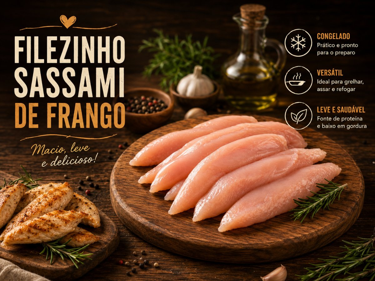 Filezinho Sassami frango